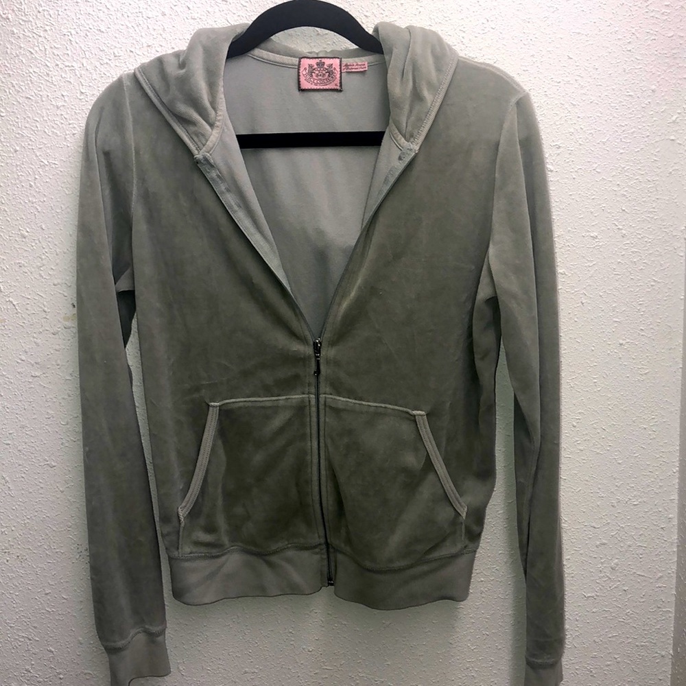 Juicy Couture Hooded Velour Jacket